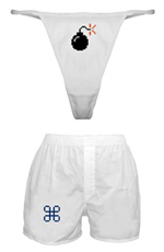 Mac Bomb Thong & Comand Boxers