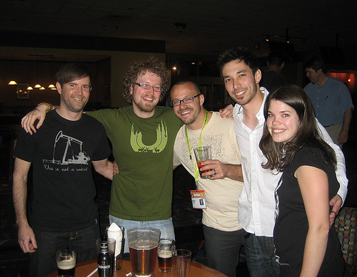 SXSW Friends Jim, Elliot, Matthew, Ian, & Erin