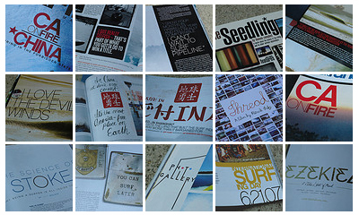 Cippings of other Surf Typography Inspiration